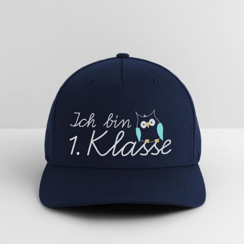 Einschulung Ich Bin 1. Klasse Eule Flexfit Cap