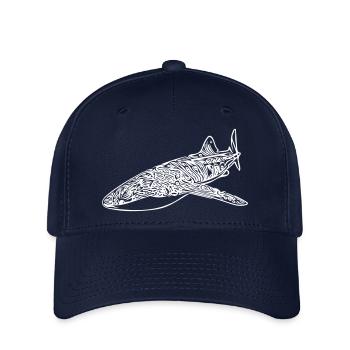 Whale Shark - Flexfit Cap - navy - Front