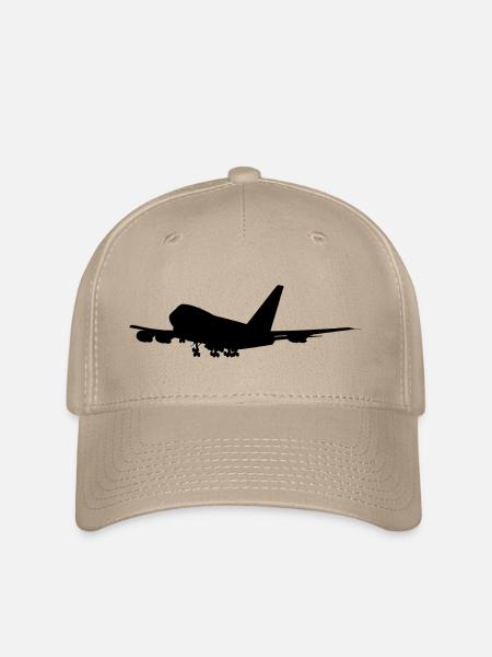 747 JUMBO JET. - Flexfit Cap - Khaki