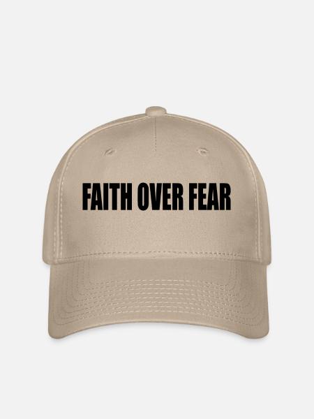 Faith over fear - Flexfit Cap - Khaki