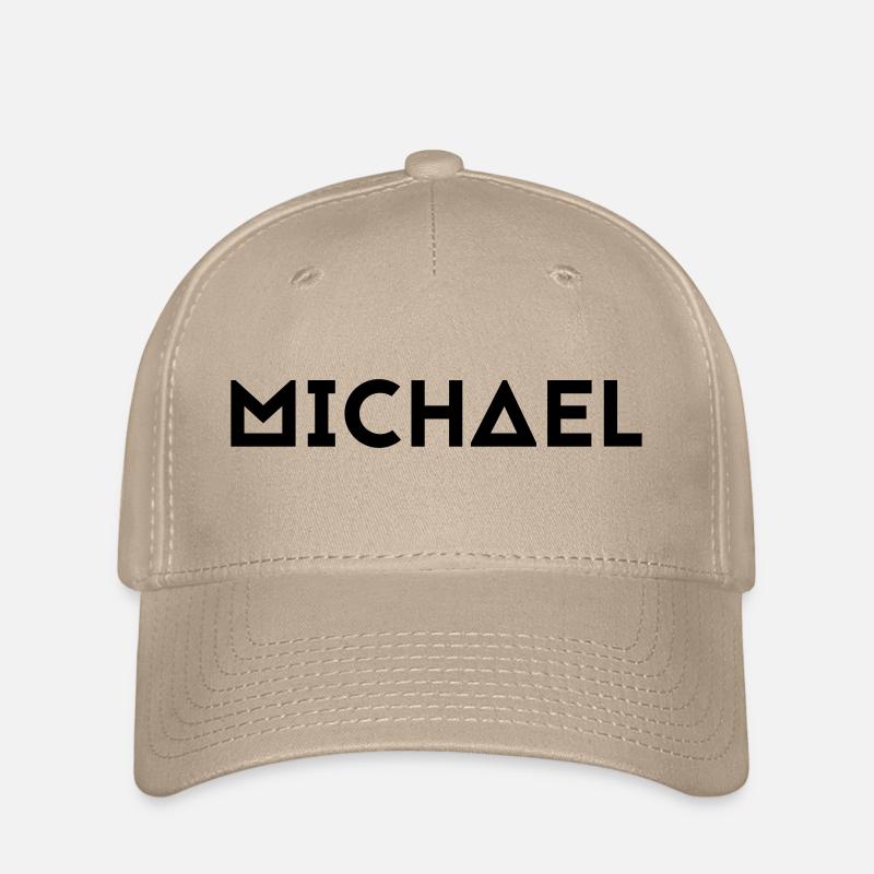 First name Michael - Flexfit Cap - khaki
