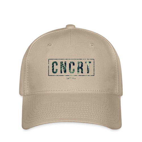 CNCRT white shirt (Plant Print) - Flexfit Cap