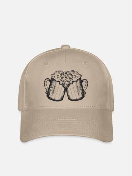 Beer Krüge - Flexfit Cap - Khaki