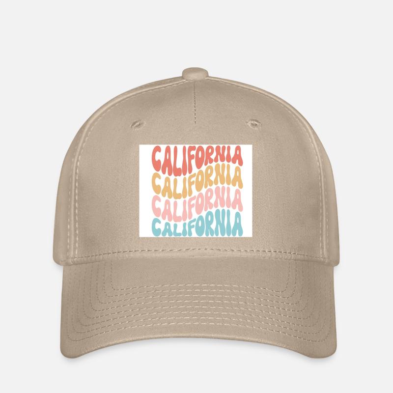 California - Flexfit Cap - Khaki