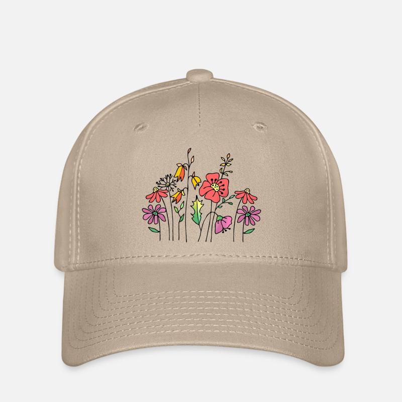 Blumen - Flexfit Cap - Khaki