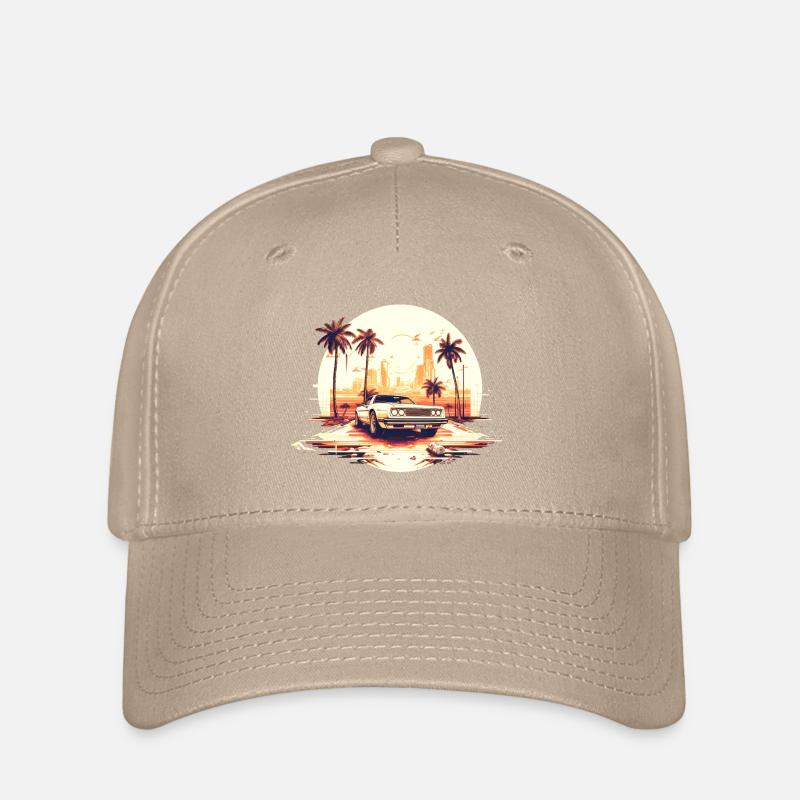 Muscle car - Flexfit Cap - khaki