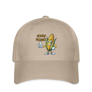 Crazy Veggies épi de maïs pouces vers le haut - Casquette Flexfit - kaki - Devant