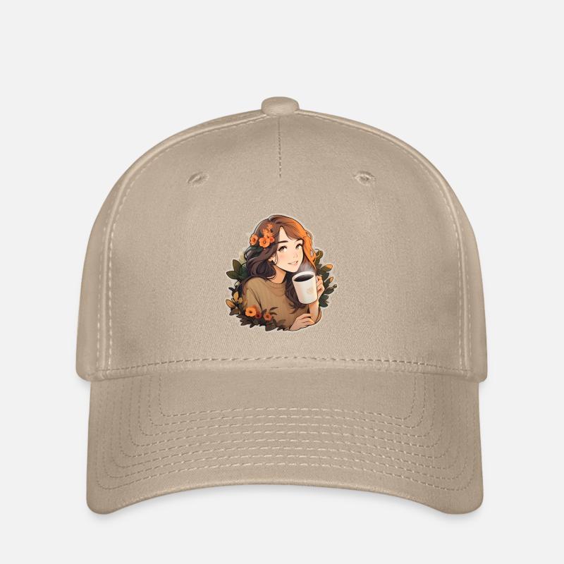 Coffee Lover 02 - Flexfit Cap - khaki