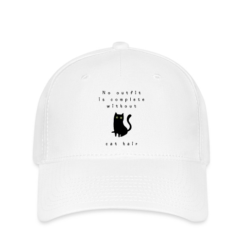 No outfit is complete without cat hair - Flexfit Cap