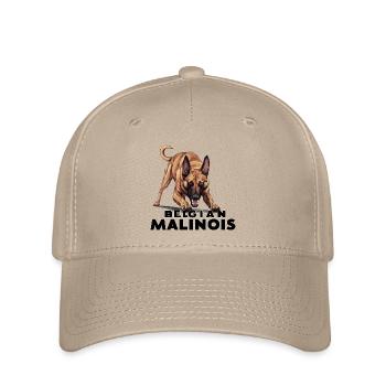 Belgian Malinois - Flexfit Cap - khaki - Front