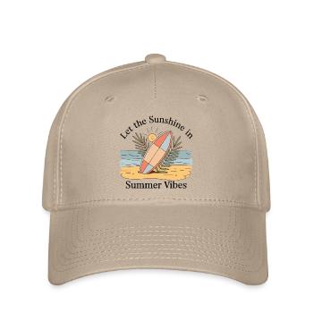 Chemise Summer Vibes – Laissez entrer le soleil - Casquette Flexfit - kaki - Devant