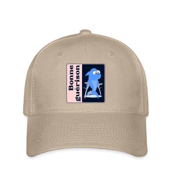 Bonne guérison Pieds - Casquette Flexfit - kaki - Devant