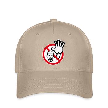 Panneau d’avertissement / Avertissement / Interdiction (Symbole / 3C) - Casquette Flexfit - kaki - Devant