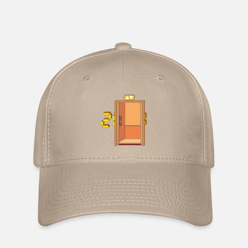 HERE I GET ON - Flexfit Cap - khaki