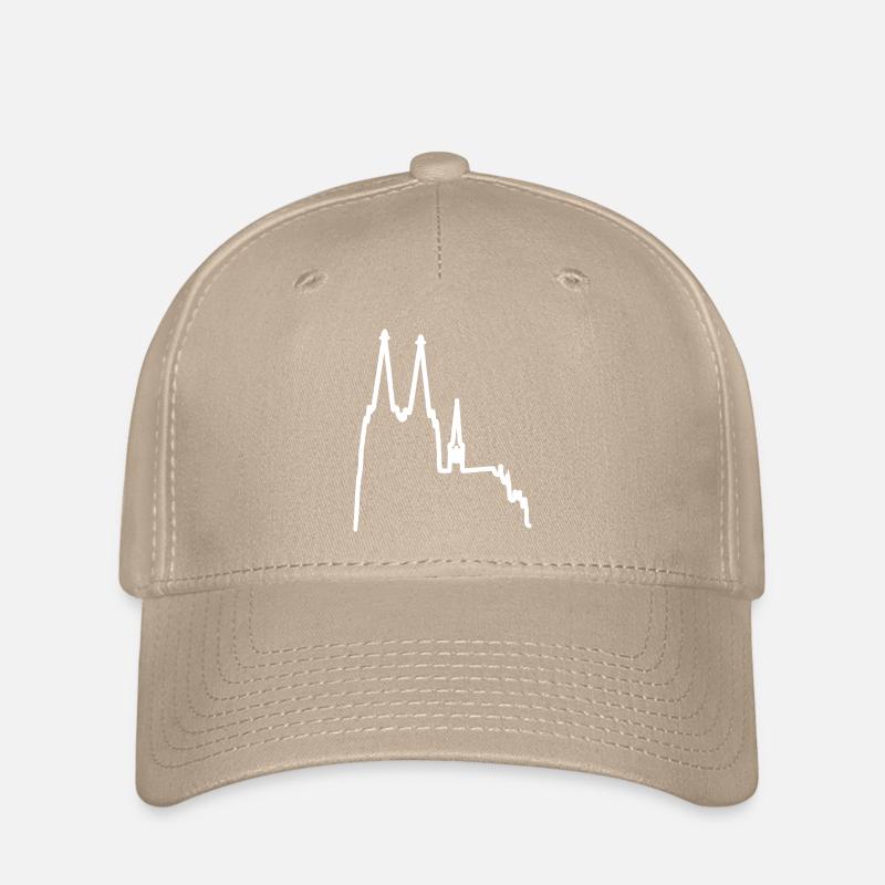 Kölner Dom - Flexfit Cap - Khaki