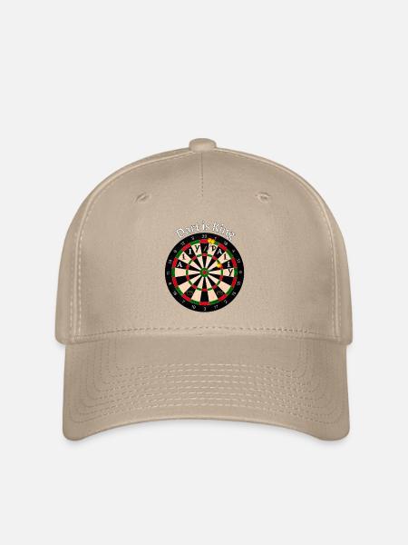 Dart is King - Flexfit Cap - Khaki