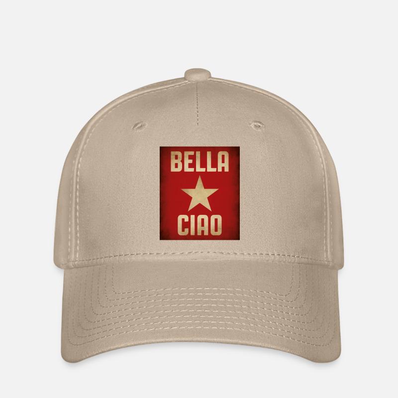 Partisan Singing - Flexfit Cap - khaki