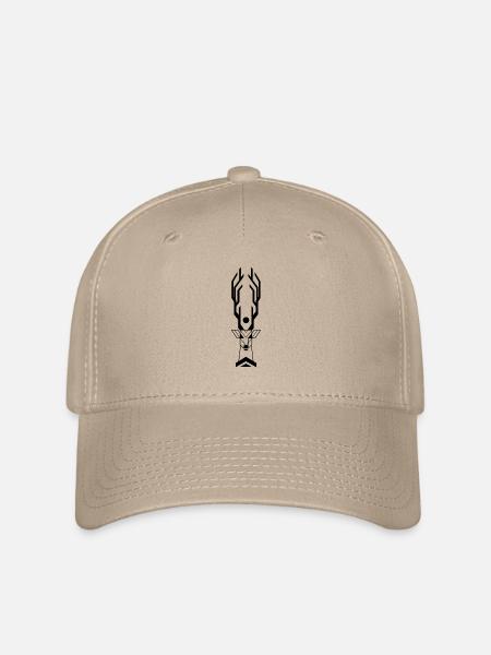 Hirsch Mythologie Indianisch - Flexfit Cap - Khaki