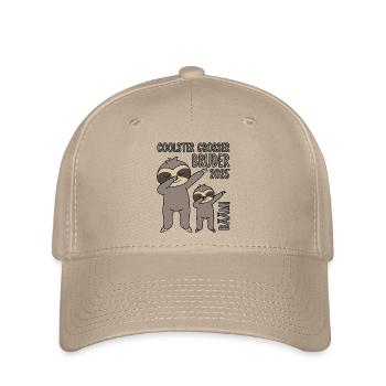 Dabbing Faultier Bääm! Coolster Großer Bruder 2025 - Flexfit Cap - Khaki - Vorne