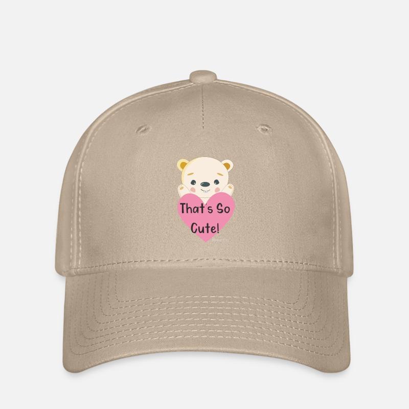C’est trop mignon ! - Casquette Flexfit - kaki