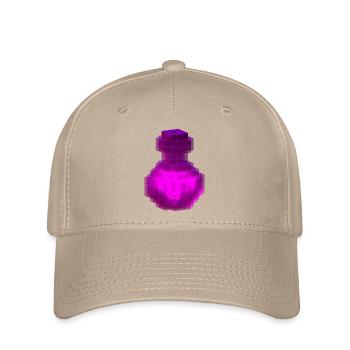 Pink Magic T Shirt Gothic Hexenwürfel Zaubertrankflasche - Flexfit Cap - Khaki - Vorne