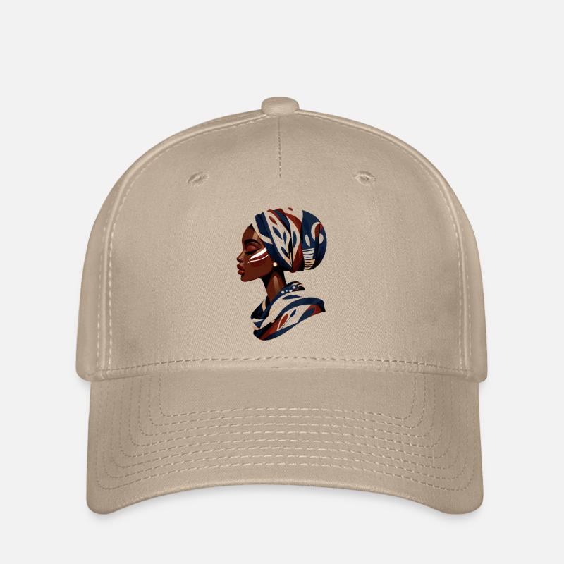 Profil Africain Moderne - Casquette Flexfit - kaki