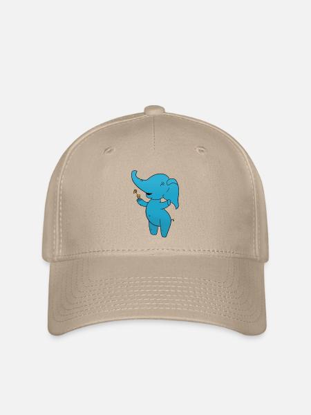 Elefant Kastanie - Flexfit Cap - Khaki