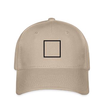Carre (à personnaliser) - Casquette Flexfit - kaki - Devant