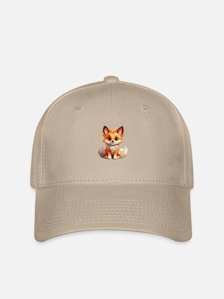 Fuchs - Kawaii Style - Flexfit Cap - Khaki