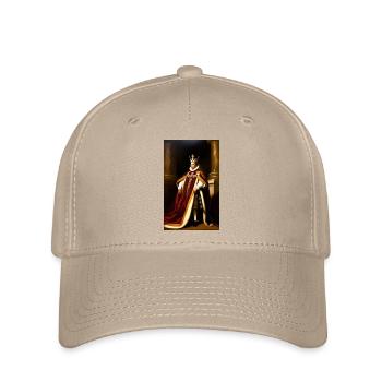 Barack Obama as a baroque monarch - Flexfit Cap - khaki - Front
