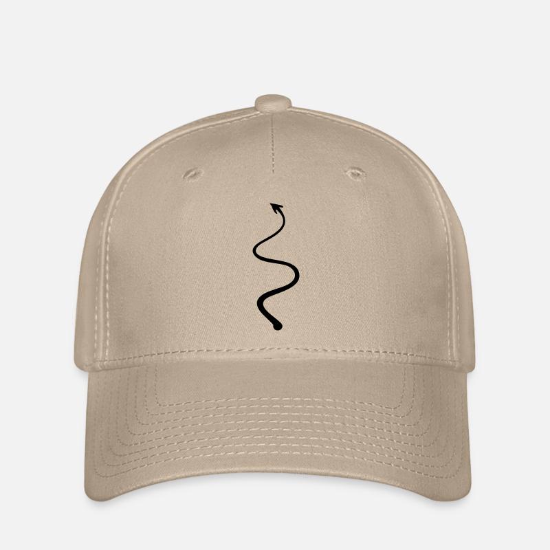 Teufelsschwanz - devil tail - Flexfit Cap - Khaki