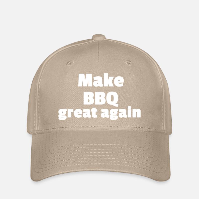 Make BBQ great again - Flexfit Cap - Khaki