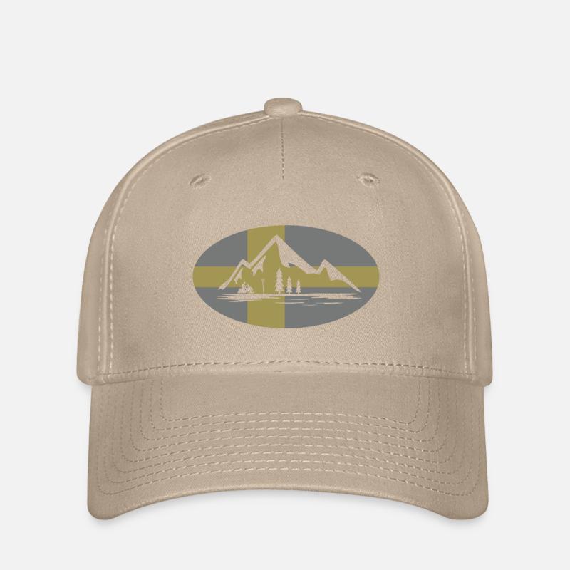 Skidoo Tour in Sverige - Move Simple - Flexfit Cap - khaki