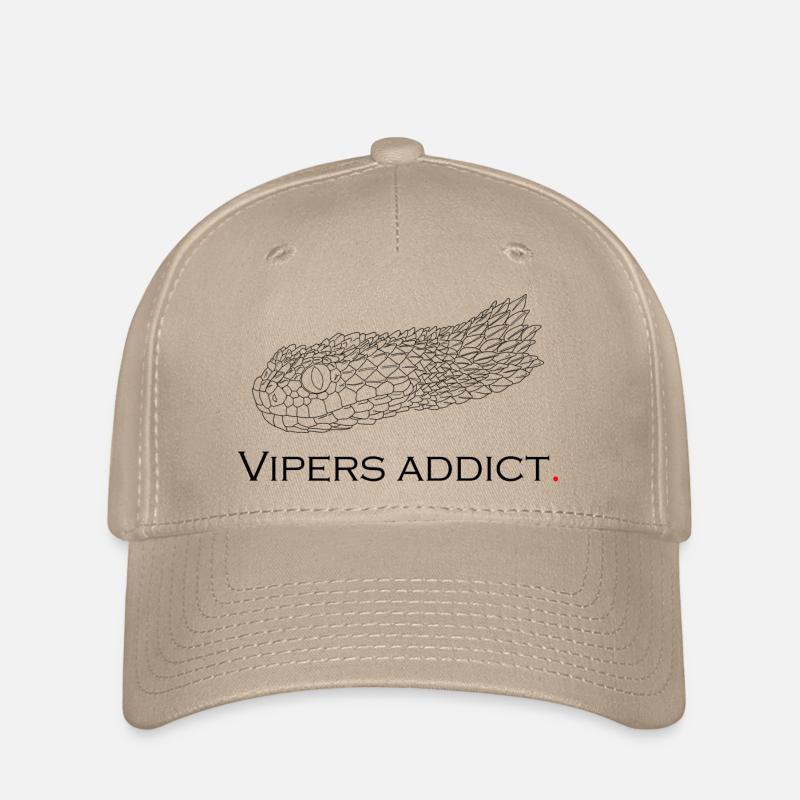 Vipers addict - Flexfit Cap - khaki