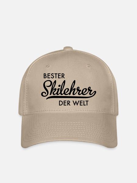 Bester Skilehrer - Flexfit Cap - Khaki
