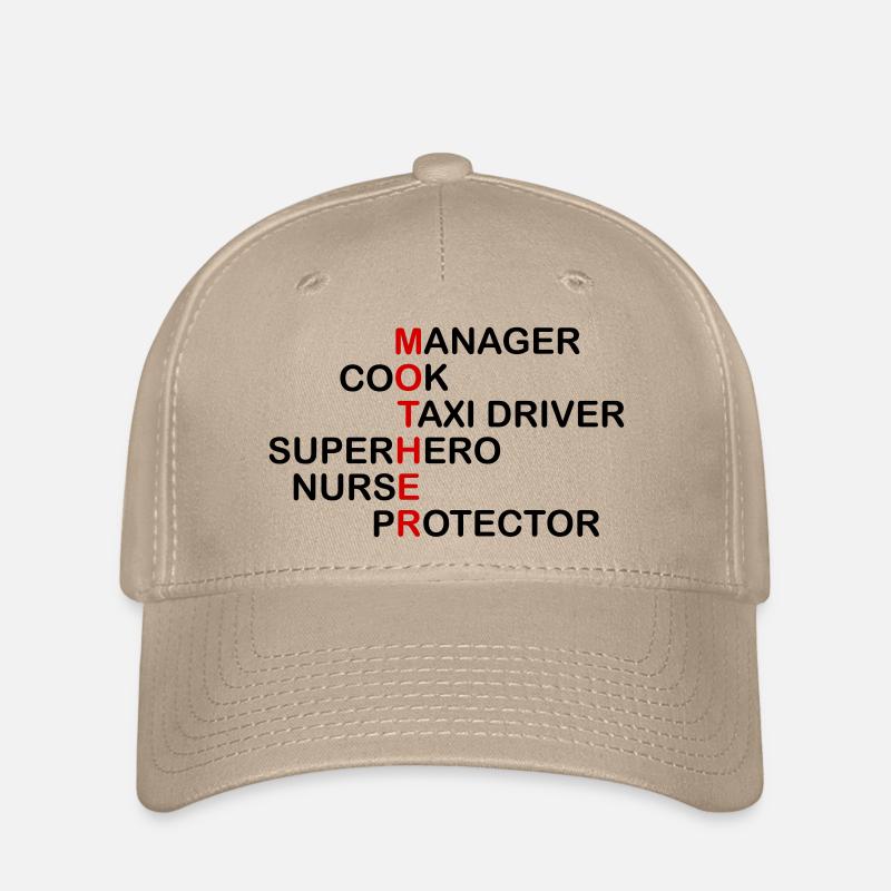 Jobs einer Mutter - Flexfit Cap - Khaki
