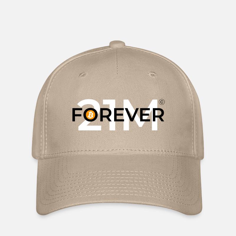 Forever 21M Weiß - Flexfit Cap - Khaki