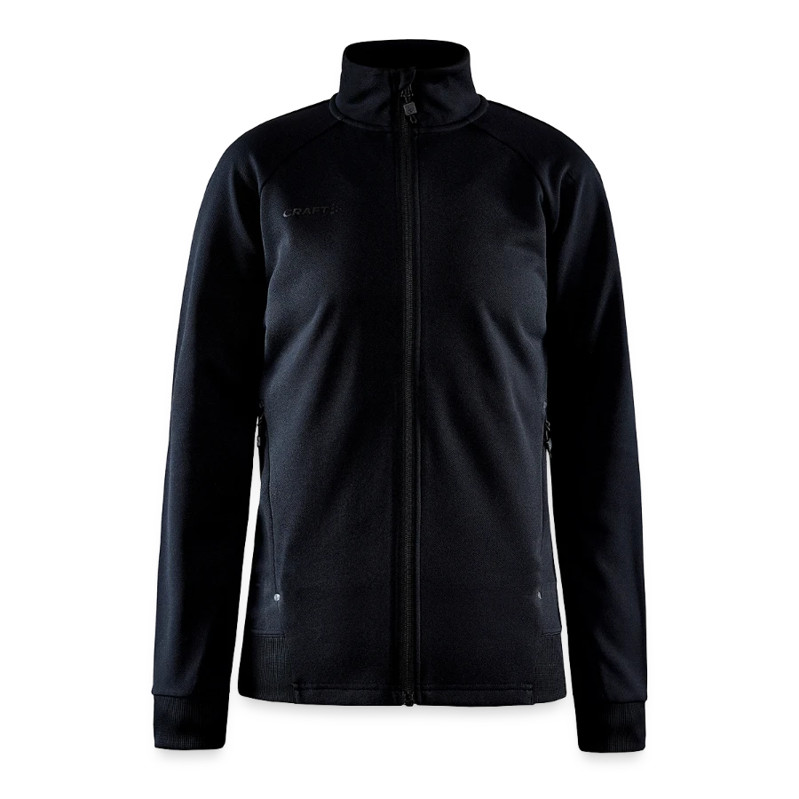 Lucerne badge on a craft adv unify women's jacket, black