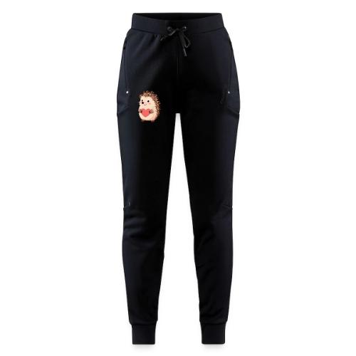 Igel mit Herz - CRAFT ADV Unify Frauen Freizeithose