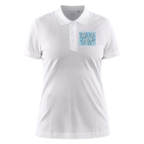 Scherenmaske Schwarzer Hintergrund - CRAFT Core Unify Frauen Polo