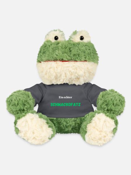 Ein echter Schmackofatz - MiniFeet® Frosch Torge - Anthrazit