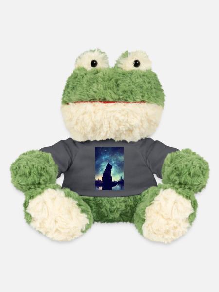 Katze Katzen Liebhaber Katzenbesitzer Kätzchen - MiniFeet® Frosch Torge - Anthrazit