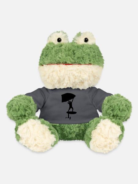 Wingfoiling label - MiniFeet® Frosch Torge - Anthrazit