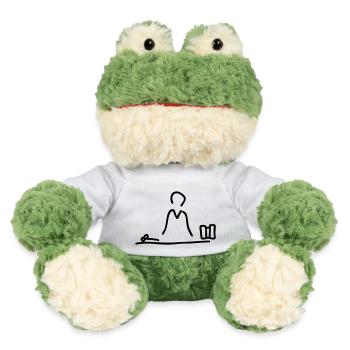 richter im gericht - MiniFeet® Frosch Torge - Weiß - Vorne