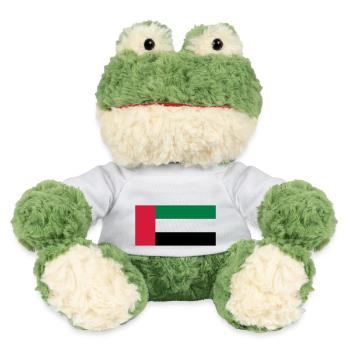 United Arab Emirates Flag (Émirats Arabes Unis) - Grenouille Torge MiniFeet® - blanc - Devant