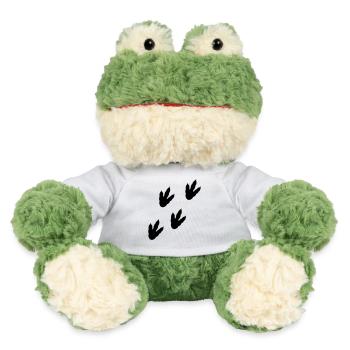 Dinosaurier Fährte - MiniFeet® Frosch Torge - Weiß - Vorne
