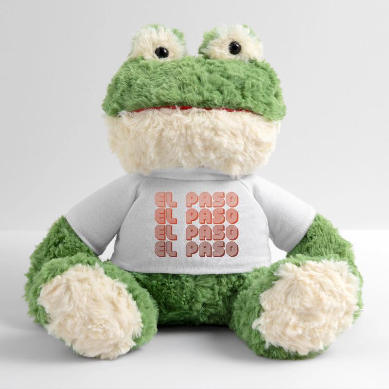 El Paso Gradient Retro Pattern MiniFeet® Frog Torge
