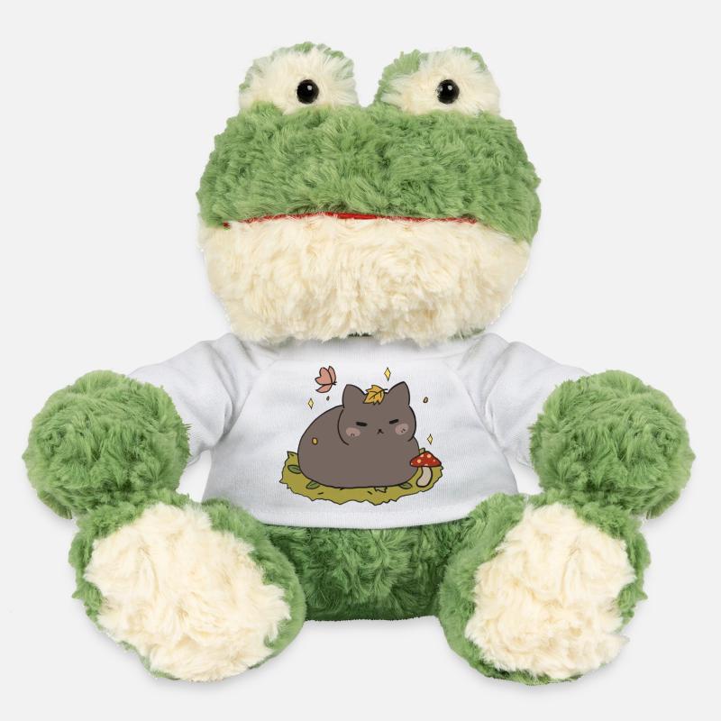 Herbst-Katze - MiniFeet® Frosch Torge - Weiß
