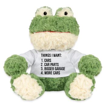 Dinge, die ich will Autos Autoteile größere Garage Autos - MiniFeet® Frosch Torge - Weiß - Vorne