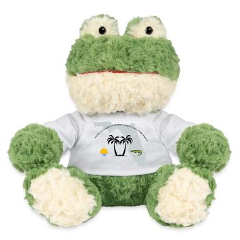 Carte de voyage de la Floride avec symboles - Grenouille Torge MiniFeet® - blanc - Devant